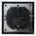 Schutzkontakt-Steckdose mit 2x USB McPower Flair, 250V, 5V/2,1A, UP, anthrazit