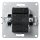 Serien-Schalter McPower Flair, 2-fach, 250V~/10A, UP, anthrazit