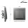 Serien-Schalter McPower Flair, 2-fach, 250V~/10A, UP, anthrazit