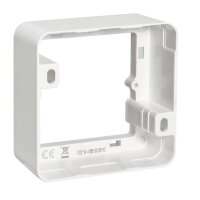 Aufputz-Rahmen McPower Cup 80x80x45mm, mit Montagebohrung