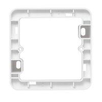 Aufputz-Rahmen McPower Cup 80x80x45mm, mit Montagebohrung