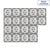 Schutzkontakt-Steckdose McPower Cup 250V~/16A, UP,...