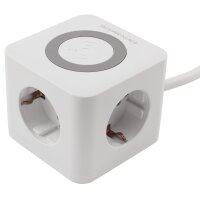 Tischsteckdose McPower BW-03 3x Steckdose, 2xUSB-A,...