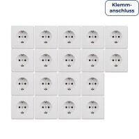 Schutzkontakt-Steckdose McPower Shallow 250V~/16A,...