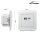 USB-Ladedose McPower Flair 2-fach, USB-C, PD 3.0 20W, wei&szlig;