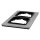 Rahmen McPower Flair, 2-fach, silbernes Aluminium