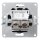 Netzwerk-Dose McPower Flair CAT6A, UP, matt schwarz, vollgeschirmt