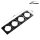 Rahmen McPower Flair, 4-fach, matt schwarz