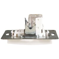 RJ45 + RJ11 Dose McPower Flair f&uuml;r ISDN, Cat, UP, wei&szlig;