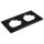 Glas-Rahmen McPower Flair, 2-fach, schwarz