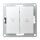 Jalousie-Taster McPower Cup Hoch und Runter, 250V~/10A, UP, wei&szlig;