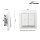 Jalousie-Taster McPower Cup Hoch und Runter, 250V~/10A, UP, wei&szlig;