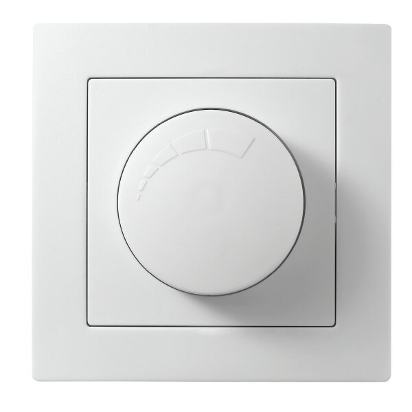 LED-Dimmer f&uuml;r elektronische Trafos McPower Flair 250V~/300W, UP, Memory-Funktion
