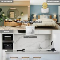 LED-Dimmer f&uuml;r elektronische Trafos McPower Flair 250V~/300W, UP, Memory-Funktion