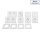 Schalter und Steckdosen Set McPower Flair Standard Profi, 20-teilig, Steckanschluss