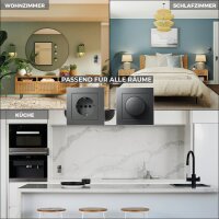 LED-Dimmer f&uuml;r elektronische Trafos McPower Flair 250V/300W, Memory-Funktion