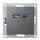 USB-Ladedose McPower Flair 2-fach, USB-C, PD 3.0 20W, anthrazit