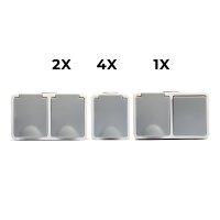 Feuchtraum Set McPower Fix Werkstatt, 7-teilig, IP54,...