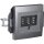 TAE-NFN-Anschlussdose McPower Flair UP, anthrazit, 3x 6-polig