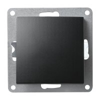 Wechselschalter McPower Flair, 250V~/10A, UP, matt schwarz