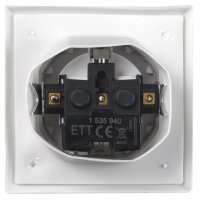 Schutzkontakt-Steckdose McPower Shallow 250V/16A, UP, IP44, Steckanschluss