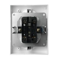Schutzkontakt-Steckdose McPower Flair 2-fach, 250V~/16A, wei&szlig;