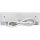 Steckdosenblock Aufbau, silber-wei&szlig;, 2-fach, 2x USB (Typ A+C), 3680W