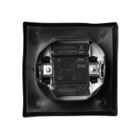 Wechselschalter McPower Flair, IP44, 250V~/10A, UP, anthrazit, Steckanschluss