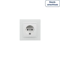 Schutzkontakt-Steckdose McPower Flair, 250V~/16A, UP,...