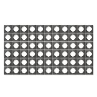 Rahmen McPower Flair, 1-fach, anthrazit, 66er-Pack