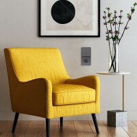 Schalter und Steckdosen Set McPower Shallow T&uuml;r 2-fach Profi 3-teilig, Steckanschluss