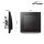 Schalter McPower Flair, 250V~/10A, UP, matt schwarz mit Kontroll-Leuchte