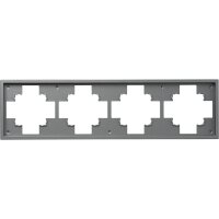 Rahmen McPower Shallow 4-fach, anthrazit