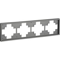 Rahmen McPower Shallow 4-fach, anthrazit