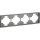 Rahmen McPower Shallow 4-fach, anthrazit