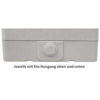 Feuchtraum Kombi-Dose McPower Taff, 250V~,...