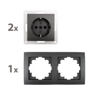 Steckdosen Set McPower Flair Beginner 2S Profi 3-teilig,...