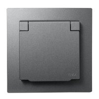 Schutzkontakt-Steckdose McPower Flair 250V/16A, UP, IP44,...