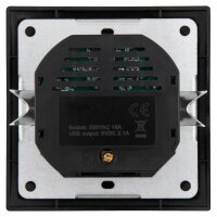 Schutzkontakt-Steckdose mit 2x USB McPower Flair 250V~/16A, 5V/2,1A, 12er-Pack