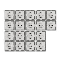 Schutzkontakt-Steckdose McPower Cup 250V~/16A, UP,...