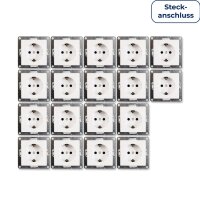 Schutzkontakt-Steckdose McPower Flair 250V~/16A, UP,...