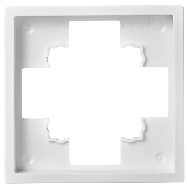 Rahmen McPower Shallow 1-fach, wei&szlig;