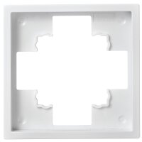 Rahmen McPower Shallow 1-fach, wei&szlig;