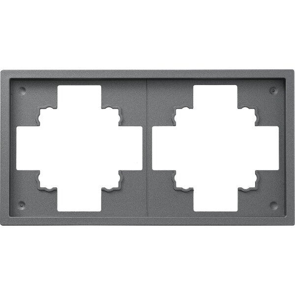 Rahmen McPower Shallow 2-fach, anthrazit
