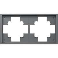 Rahmen McPower Shallow 2-fach, anthrazit