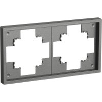 Rahmen McPower Shallow 2-fach, anthrazit