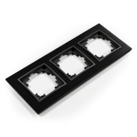 Rahmen McPower Flair, 3-fach, schwarzes Aluminium