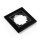 Rahmen McPower Flair, 1-fach, schwarzes Aluminium
