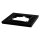 Rahmen McPower Flair, 1-fach, schwarzes Aluminium