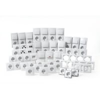 Schalter und Steckdosen-Set McPower Flair Komplett,...
